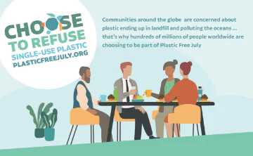 Choose to refuse single use plastic