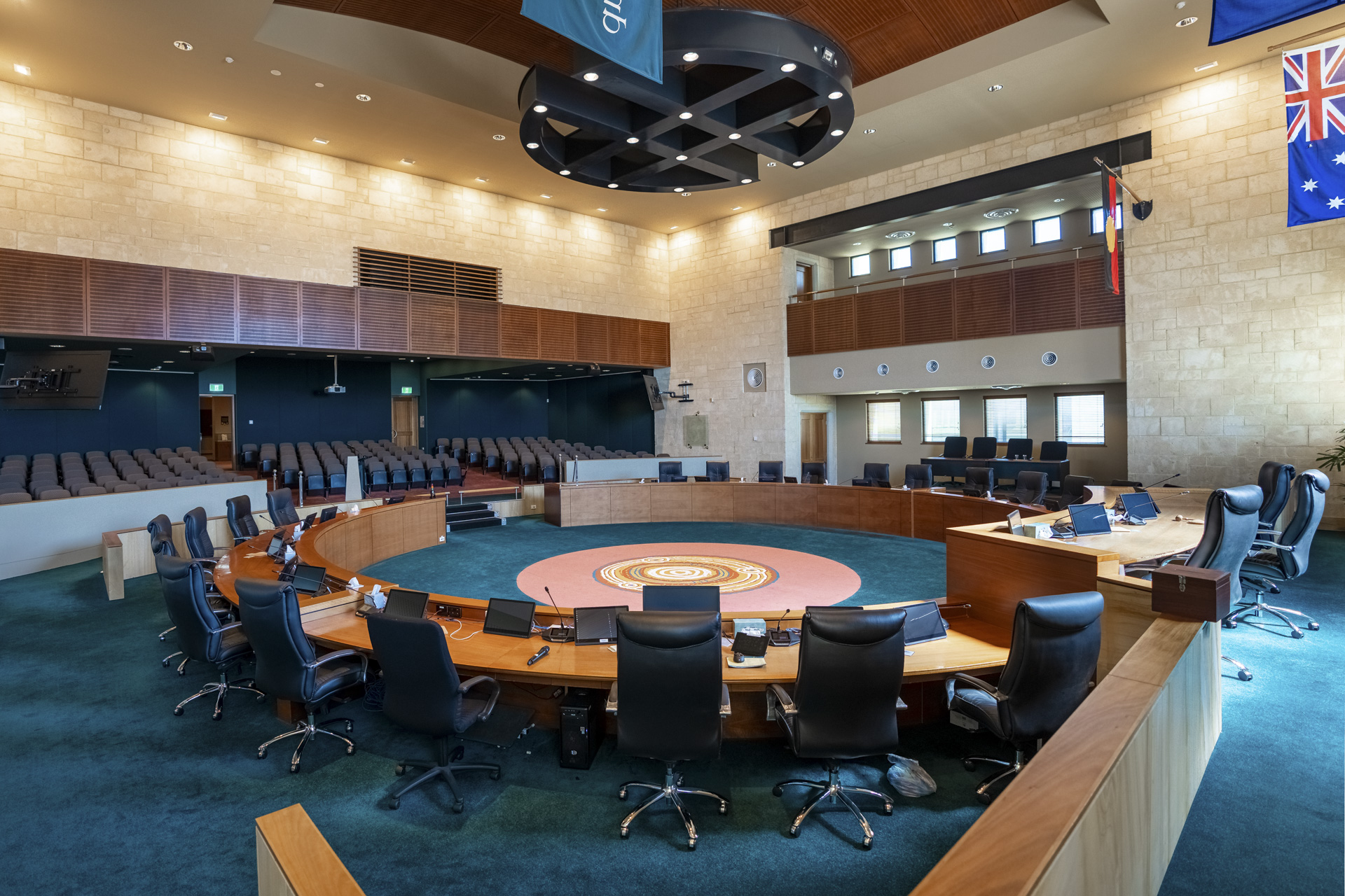 Photo of the council chambers