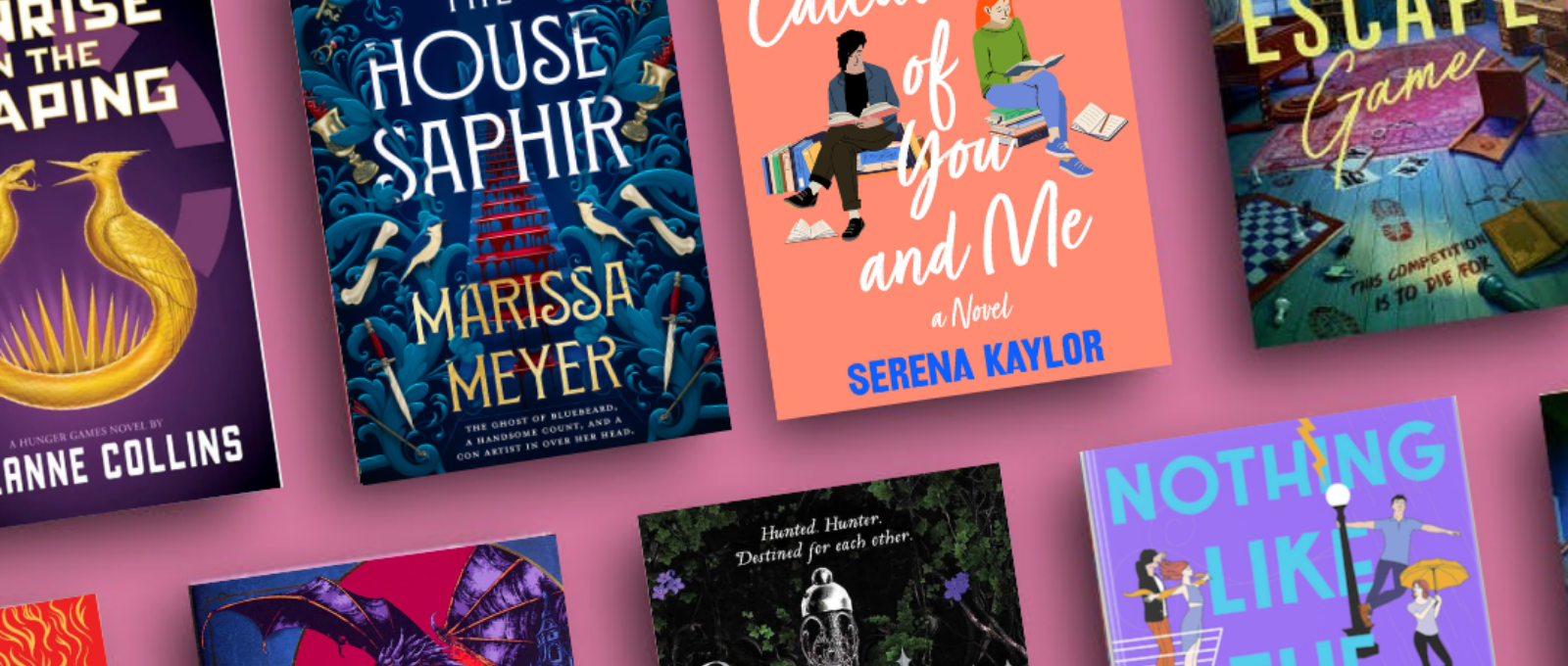 Collage of YA books
