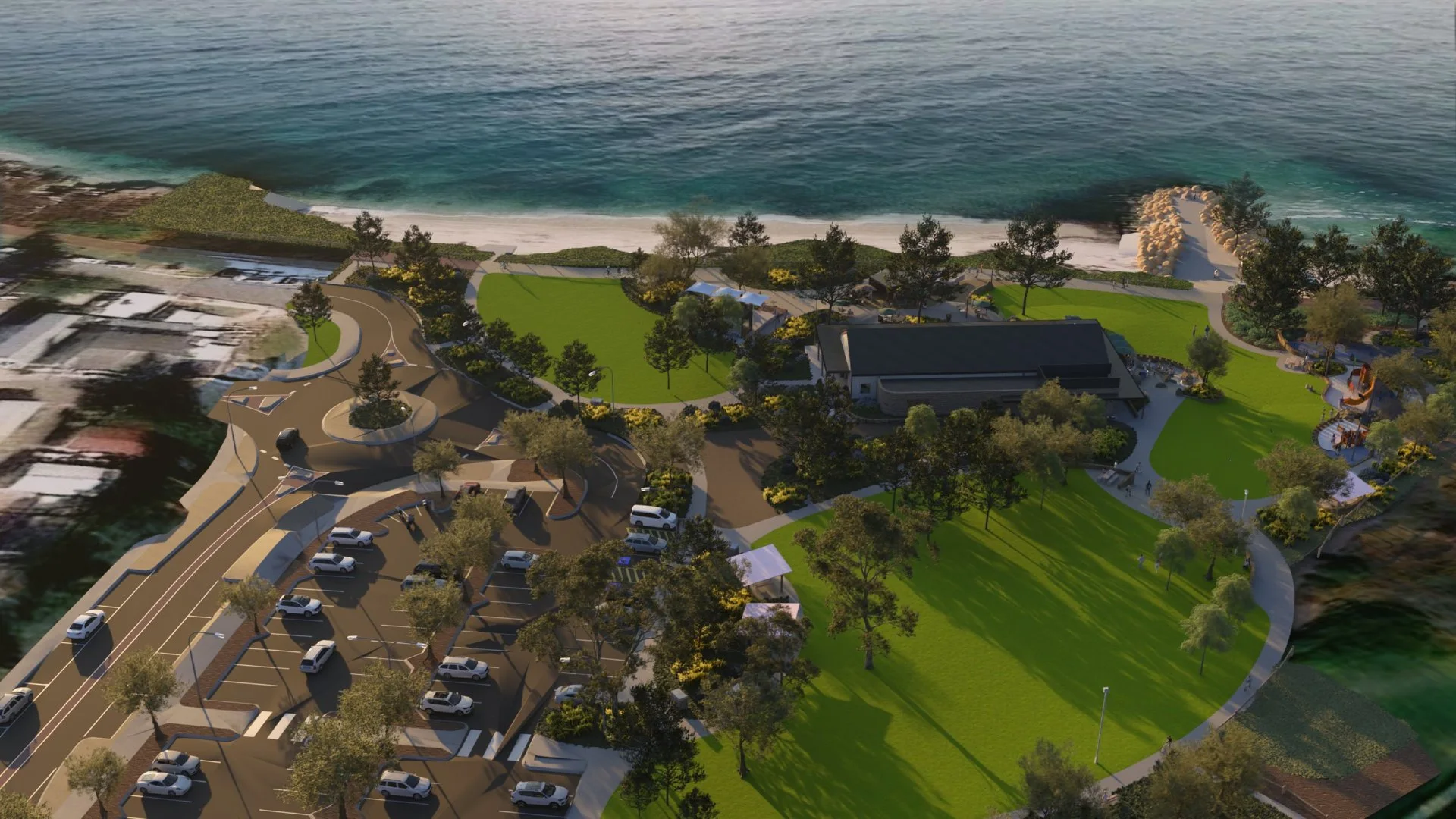 Flythrough video of Burns Beach Node Upgrade
