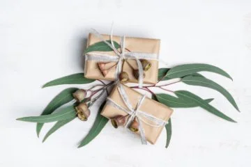 Christmas gift wrapping 