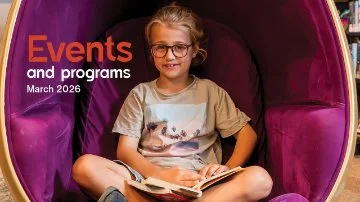 Front cover of march events guide