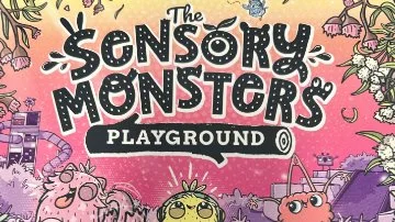 Front cover of Sensory Monsters book