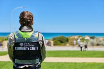 safety officer at beach
