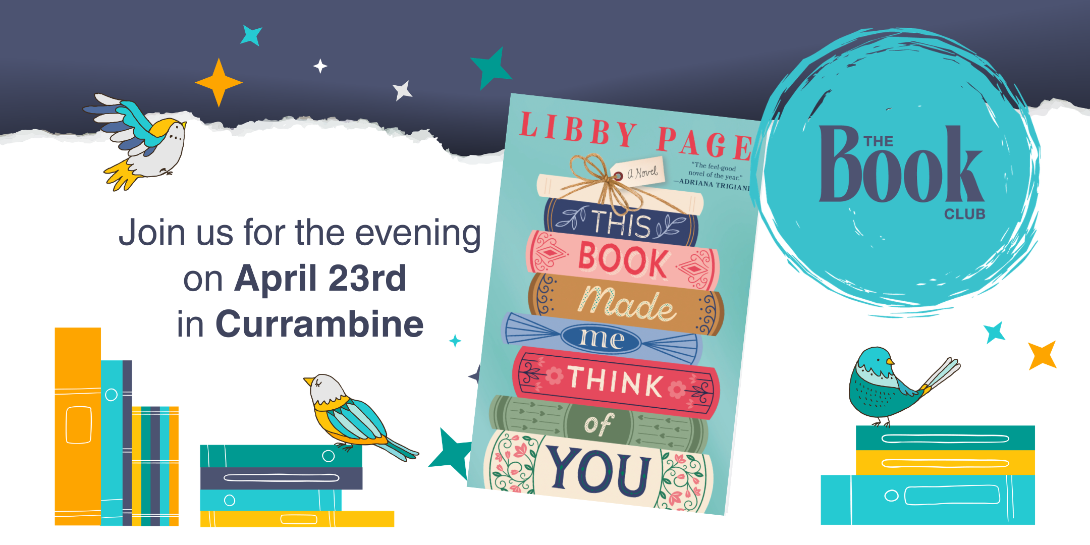 The Book Club presents - This Book Made Me Think of You by Libby Page