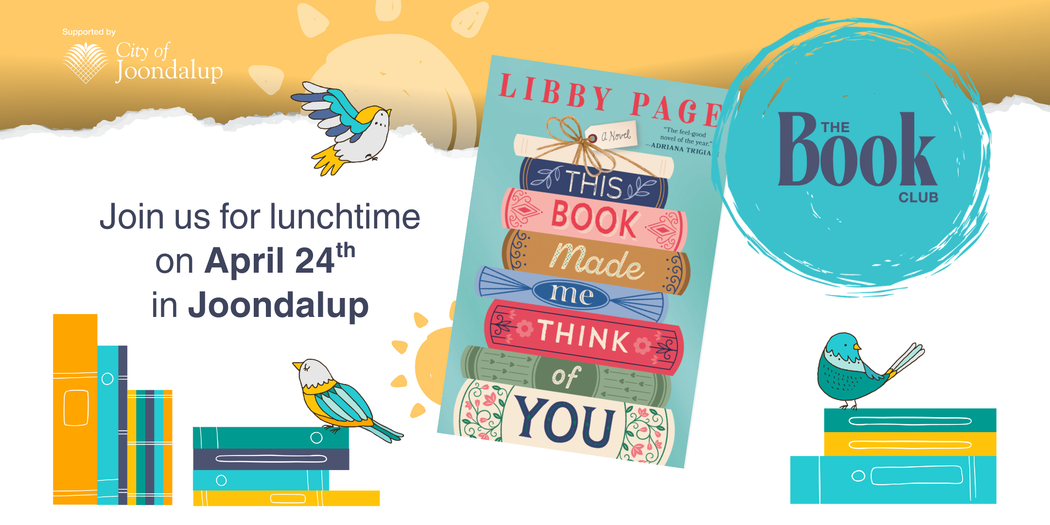 The Book Club (Daytime) - This Book Made Me Think of You by Libby Page