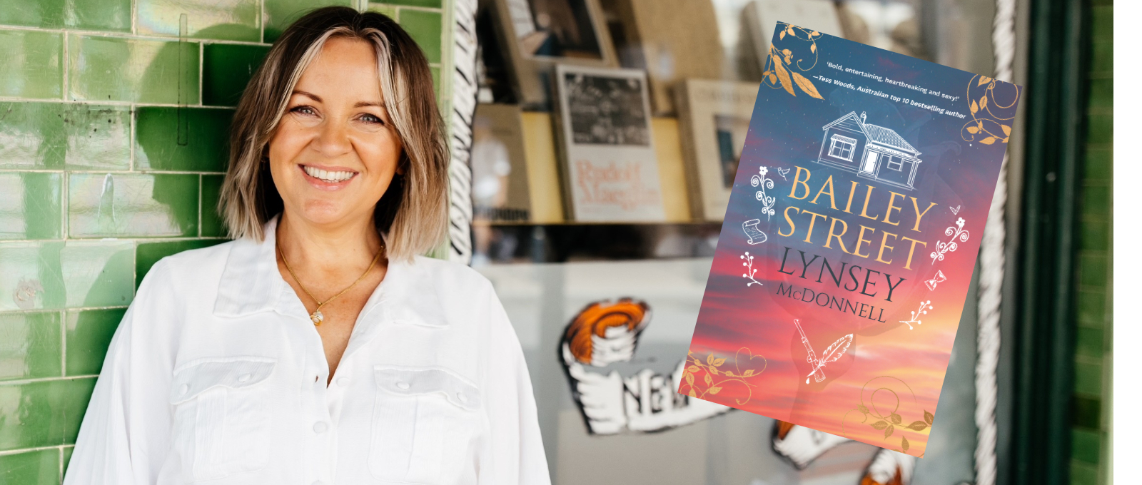 Lynsey McDonnell and her book cover
