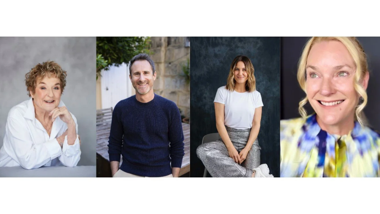 Four authors visiting the libraries