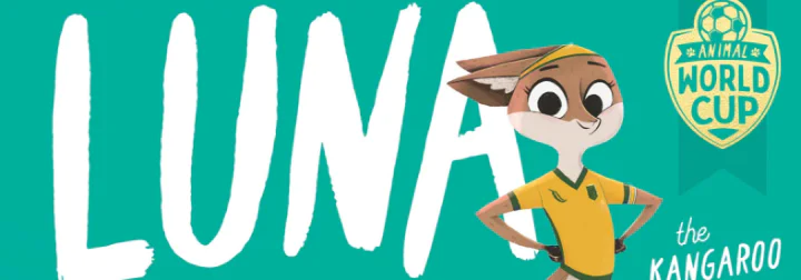 Front cover of book- luna roo