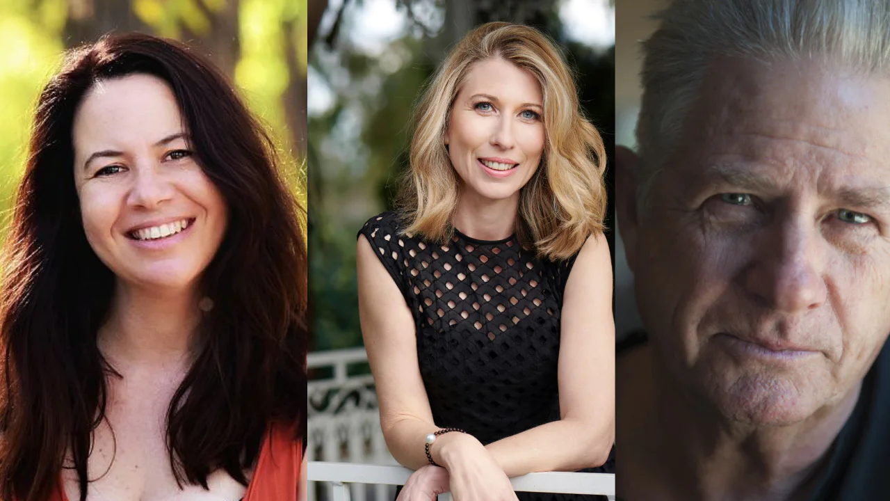 Images of three authors