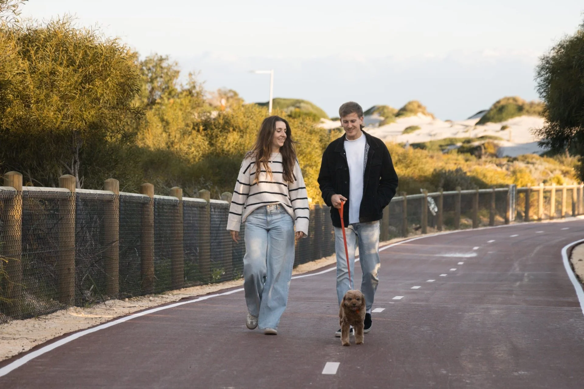 Video including Mayor Kingston and Caitlin Collins talking about the Hillarys shared coastal path project