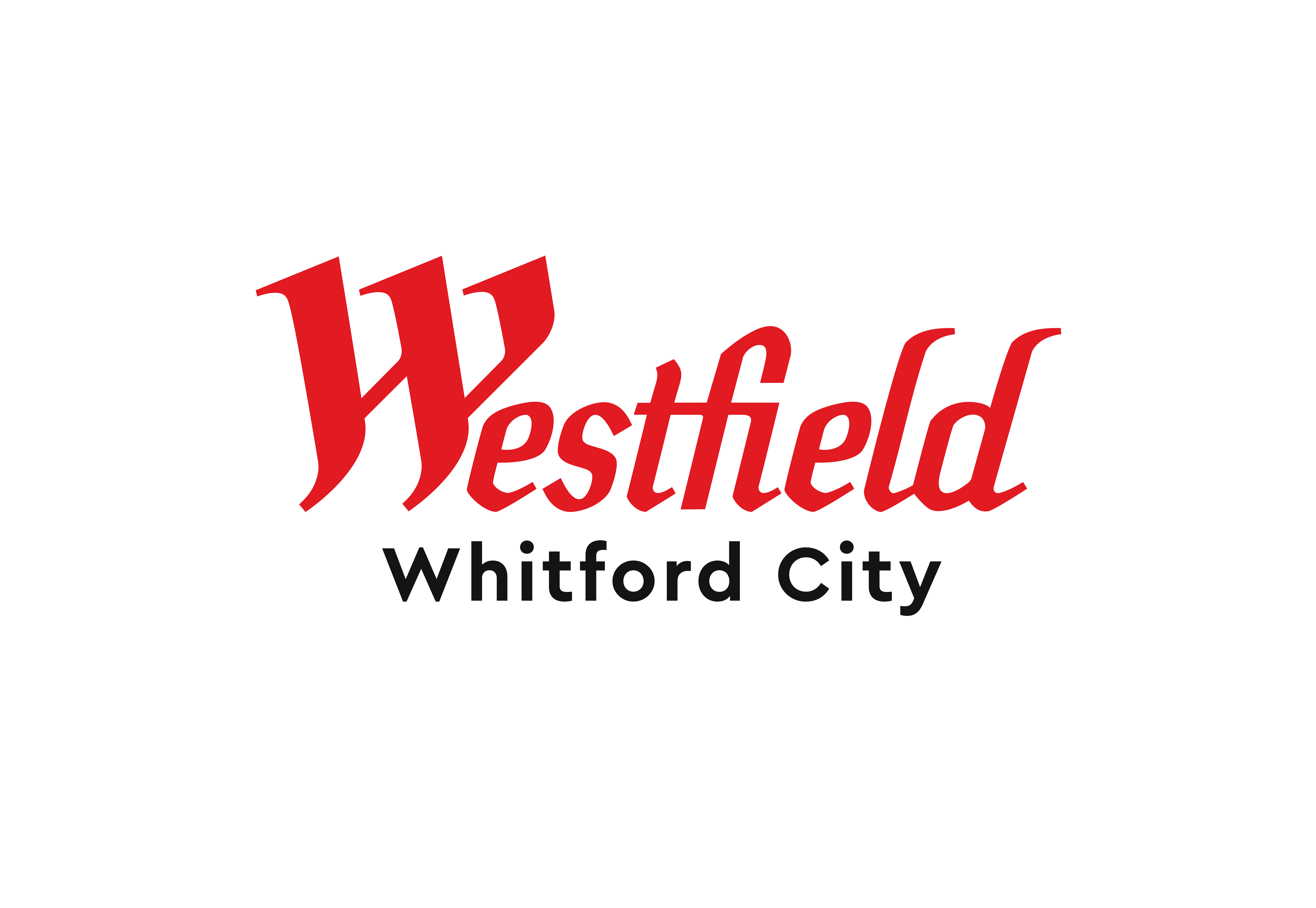 Westfield Whitford City red logo